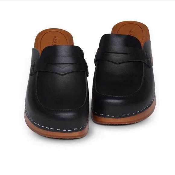 Anthropologie New Loafer Swedish Hasbeens slip in clog LOVE IT❤️ - Picture 5 of 13